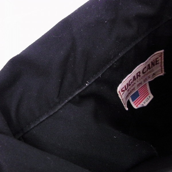 実際に弊社で買取させて頂いたSUGAR CANE/シュガーケーン ロードランナー 半袖ワークシャツ/Sの画像 6枚目