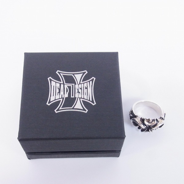 実際に弊社で買取させて頂いたDEAL DESIGN/ディールデザイン クロスリング 18.5号の画像 7枚目