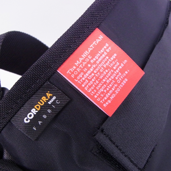実際に弊社で買取させて頂いた【未使用】glamb×Manhattan Portage/グラム×マンハッタンポーテージ コラボ メッセンジャーバッグの画像 6枚目