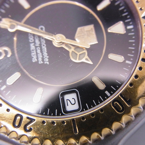 実際に弊社で買取させて頂いたTAGHeuer/タグホイヤー CHRONOMETER/クロノメーター 自動巻 腕時計 WG5122-POの画像 5枚目