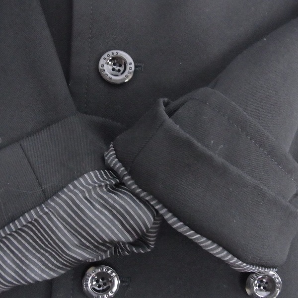 実際に弊社で買取させて頂いたHUGO BOSS/ヒューゴボス ハーフコート/トレンチコート/US36Rの画像 7枚目