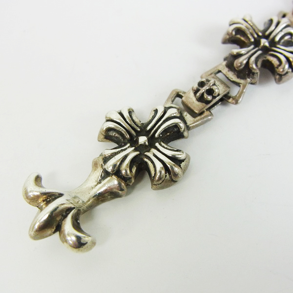 実際に弊社で買取させて頂いたA&G/エーアンドジー ビッグクロス リンクブレスレットの画像 3枚目