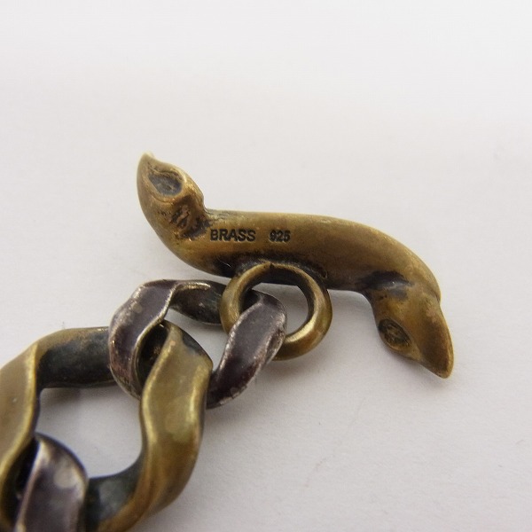 実際に弊社で買取させて頂いたCRIMIE/クライミー MIGHTY BRACELET BRASS 925 ブレスレットの画像 2枚目