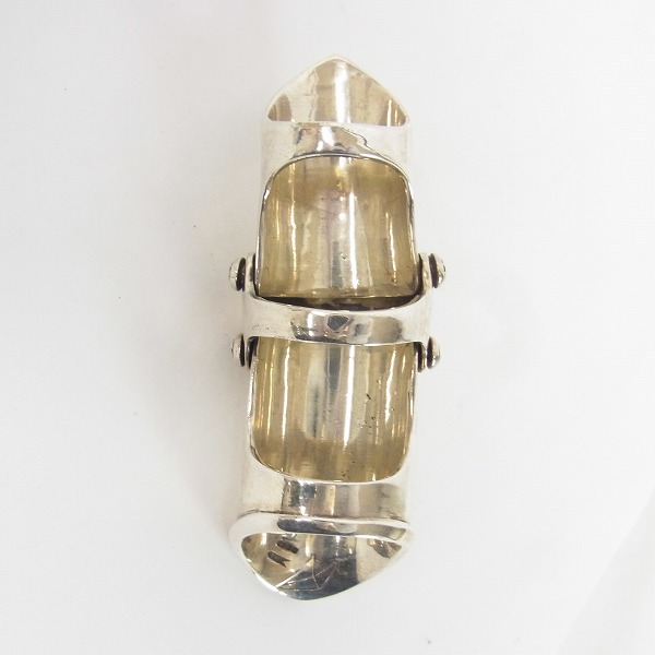 実際に弊社で買取させて頂いたCRAZY PIG/クレイジーピッグ ミディアムアーマーリングの画像 2枚目