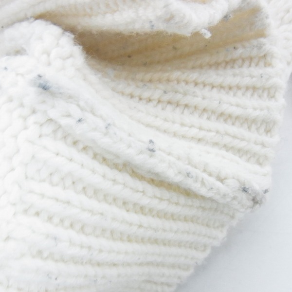 実際に弊社で買取させて頂いたHARE/ハレ ケーブルニット セーター ホワイト/Sの画像 5枚目