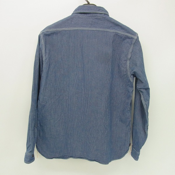 実際に弊社で買取させて頂いたSUGAR CANE/シュガーケーン デニム ワークシャツ/Mの画像 1枚目