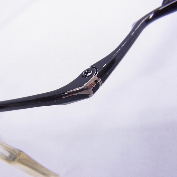 実際に弊社で買取させて頂いたLESS THAN HUMAN/レスザン ヒューマン メガネフレーム Andrei.Cの画像 7枚目