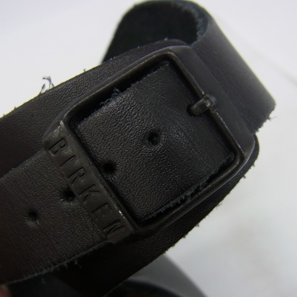 実際に弊社で買取させて頂いたBIRKENSTOCK/ビルケンシュトック ATHEN/アテネ レザーサンダル　ブラック/43の画像 5枚目