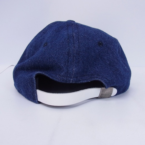 実際に弊社で買取させて頂いたCUSTOM MADE FOR CA4LA/カシラ デニム キャップの画像 3枚目