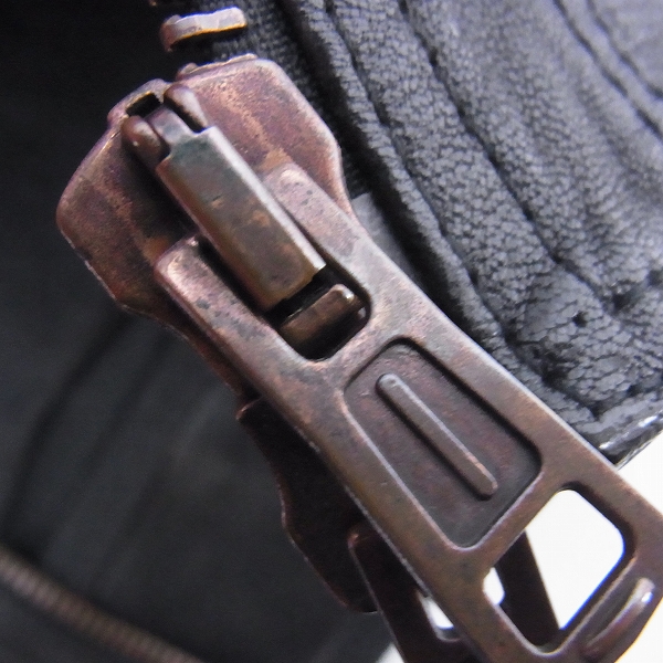 実際に弊社で買取させて頂いたGolden Goose/ゴールデングース  スタッズ ラインストーン ライダースジャケット/Sの画像 6枚目