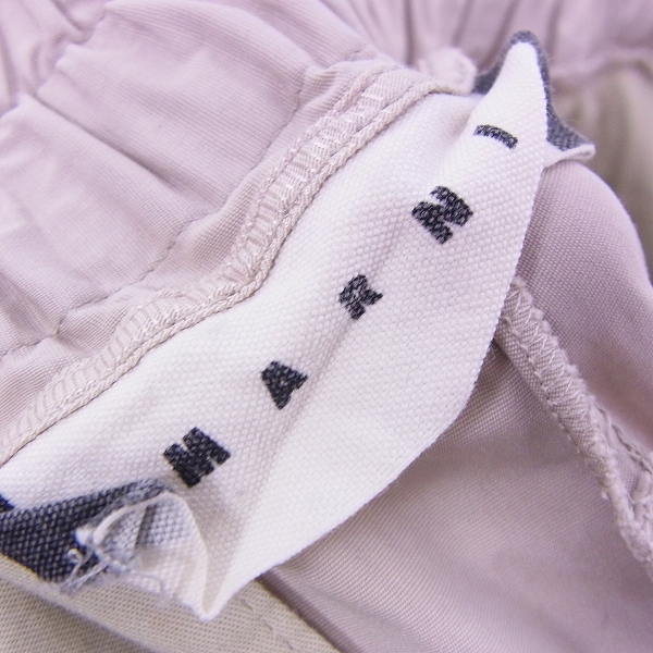 実際に弊社で買取させて頂いたMARNI/マルニ ゴム紐 コットンハーフパンツ/ショートパンツ 44の画像 3枚目