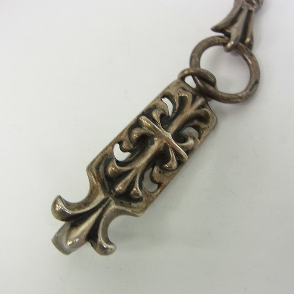 実際に弊社で買取させて頂いたA&G/エーアンドジー クロスキーパー ローラー＆クロステイルリンク レザーウォレットチェーンの画像 1枚目