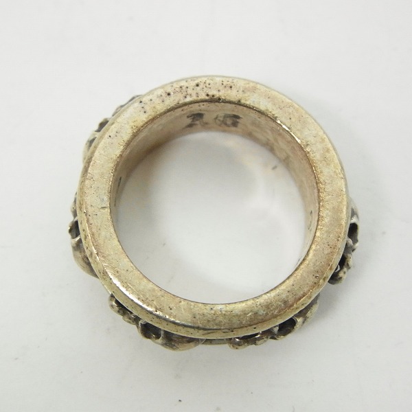 実際に弊社で買取させて頂いたA&G/エーアンドジー スピナースカルバンド リング/18号の画像 2枚目