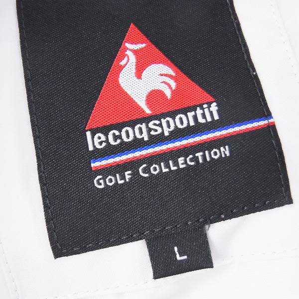 実際に弊社で買取させて頂いたle coq sportif/ルコックスポルティフ ゴルフウェア ハーフジップ/ボタン 半袖カットソー/L/4点セット の画像 2枚目