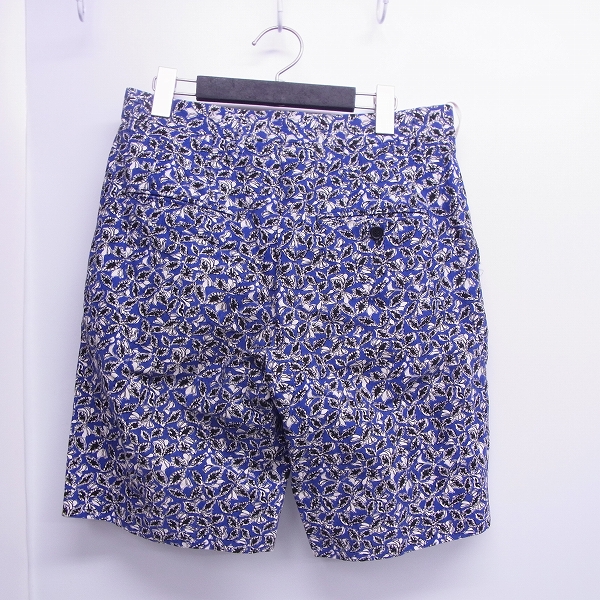 実際に弊社で買取させて頂いたMARNI/マルニ フラワー/花柄/総柄 麻/レーヨン混 ハーフパンツ/ショートパンツ 44の画像 1枚目