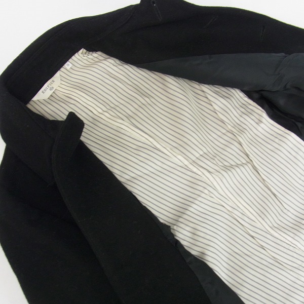 実際に弊社で買取させて頂いたEDIFICE/エディフィス メルトン ボタン ジャケット/ジップアップ パーカー Size：38 2点セットの画像 2枚目