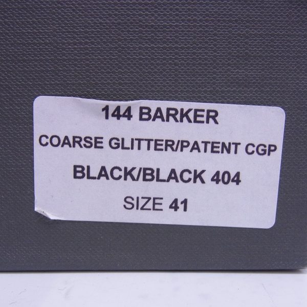 実際に弊社で買取させて頂いたJIMMY CHOO/ジミーチュウ エナメル切替 レースアップシューズ/41の画像 9枚目