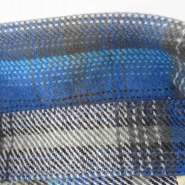 実際に弊社で買取させて頂いたSUGAR CANE/シュガーケーン チェック柄 ウール ワークシャツ/Mの画像 5枚目