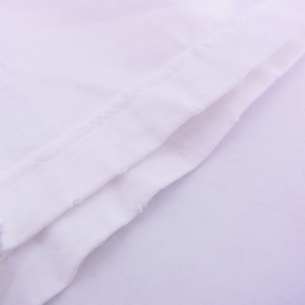 実際に弊社で買取させて頂いたBALMAIN/バルマン Tシャツ カットソー ダメージ加工 S1HJ607B557 ホワイト/Sの画像 7枚目