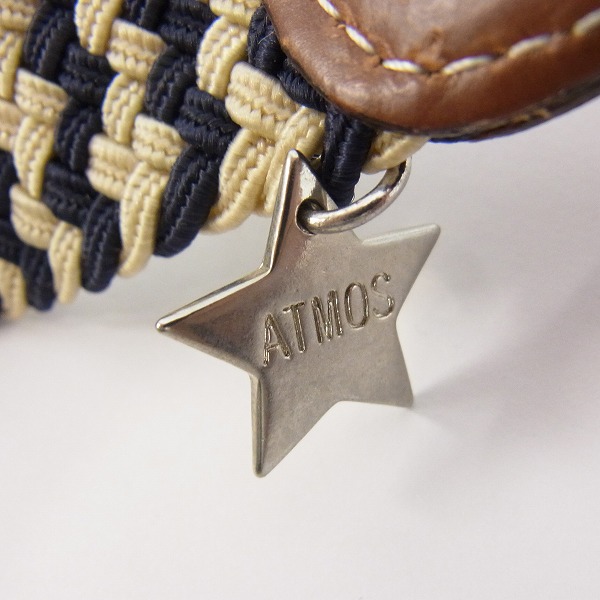 実際に弊社で買取させて頂いたATMOS/アトモス 編込み ベルト/43の画像 5枚目