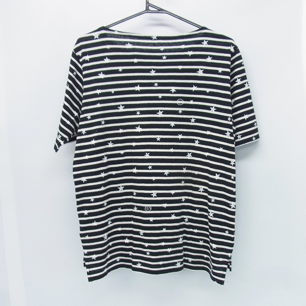 実際に弊社で買取させて頂いたuniform experiment/ユニフォームエクスペリメント スター/ボーダー柄 S/S カットソー/Tシャツ UE-150074/2の画像 1枚目