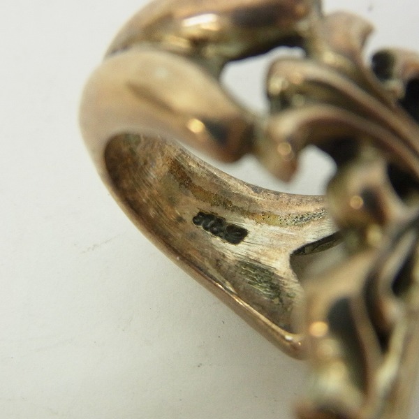 実際に弊社で買取させて頂いたA&G/エーアンドジー ゴシッククロスリング/16号の画像 5枚目