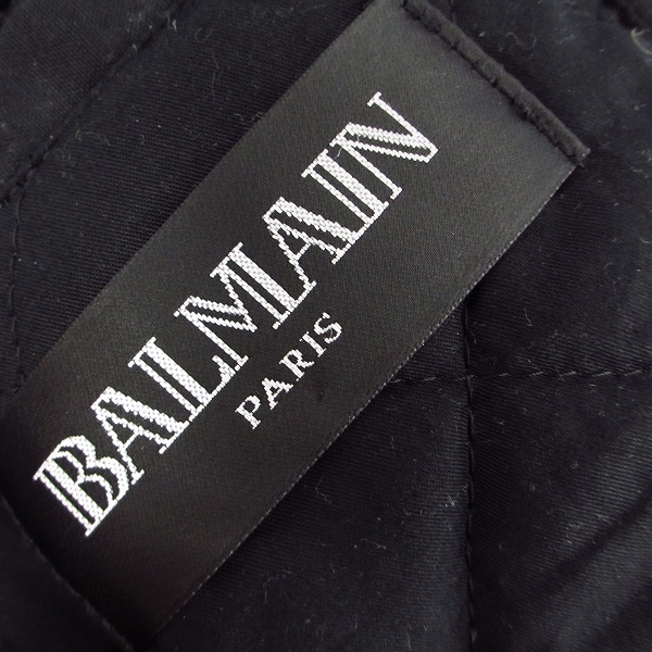 実際に弊社で買取させて頂いたBALMAIN/バルマン M-65 ジップアップ コットンジャケット/46の画像 3枚目