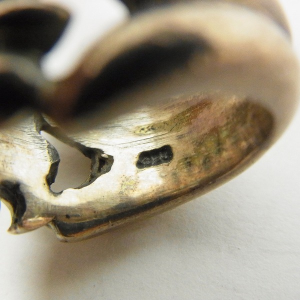 実際に弊社で買取させて頂いたA&G/エーアンドジー ゴシッククロスリング/16号の画像 4枚目