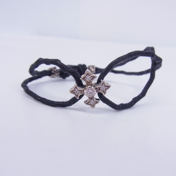 実際に弊社で買取させて頂いたLoree Rodkin/ローリーロドキン ファンシークロス コードブレスレット の画像 1枚目