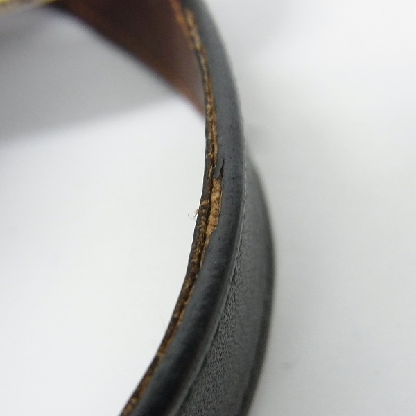 実際に弊社で買取させて頂いたGIVENCHY/ジバンシー Obsedia 2トーン 3連レザーブレスレットの画像 4枚目