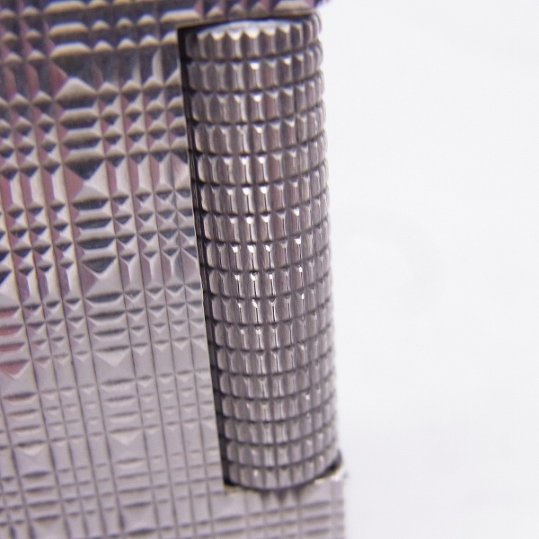 実際に弊社で買取させて頂いたdunhill/ダンヒル サイドローラーガスライター ダイヤカット シルバー  USRE 24163 PATENTEDの画像 6枚目