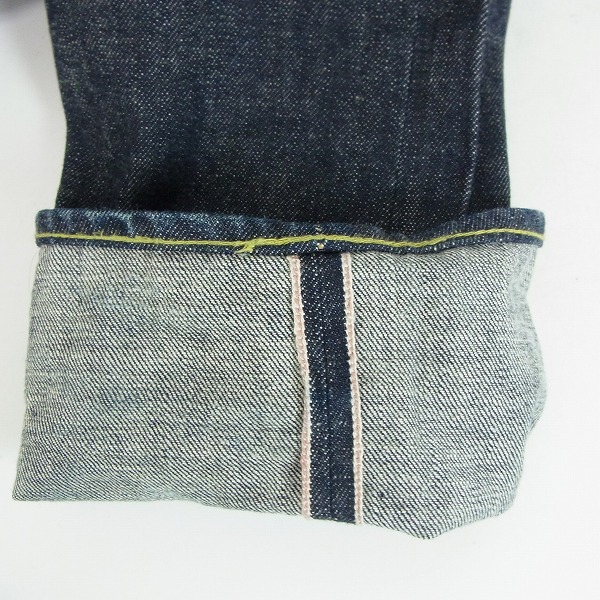 実際に弊社で買取させて頂いたSUGAR CANE/シュガーケーン ストレート デニムパンツ SC42014/W29L32の画像 7枚目