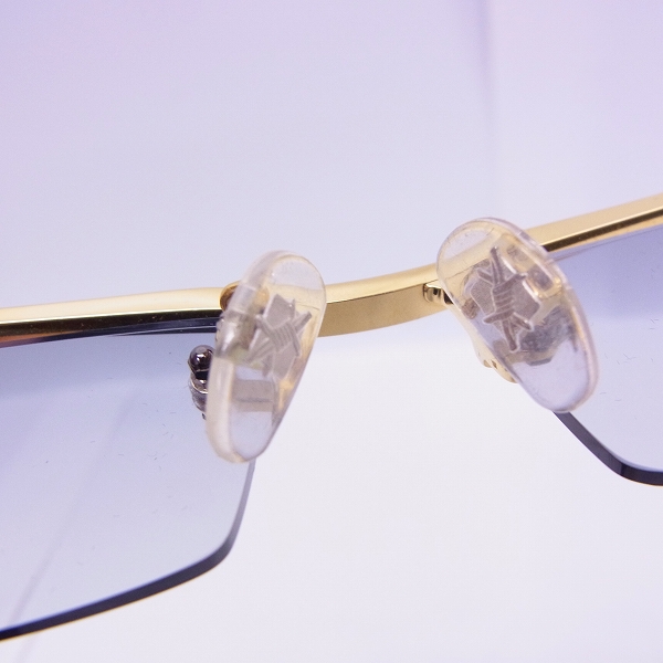 実際に弊社で買取させて頂いたLESS THAN HUMAN/レスザン Andrei.C カラーレンズ 度入り/眼鏡/メガネフレーム スクエア型 の画像 3枚目