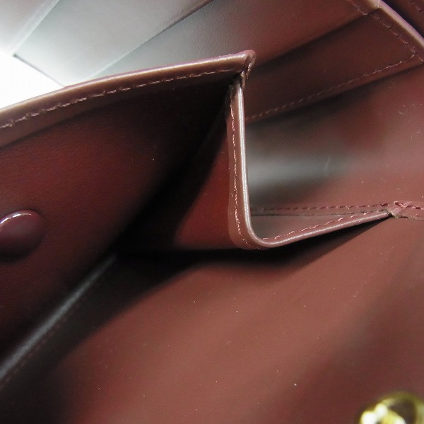 実際に弊社で買取させて頂いたCARTIER/カルティエ マスト 二つ折り財布の画像 5枚目