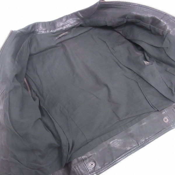 実際に弊社で買取させて頂いたGolden Goose/ゴールデングース  スタッズ ラインストーン ライダースジャケット/Sの画像 2枚目