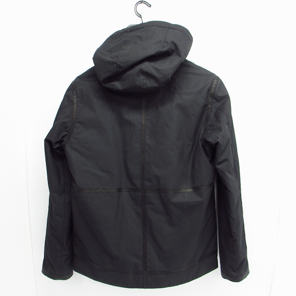 実際に弊社で買取させて頂いたBACK CHANNEL/バックチャンネル ミラレイン社 MILLERAIN HOODED JACKET オイルドフードジャケット Mの画像 1枚目
