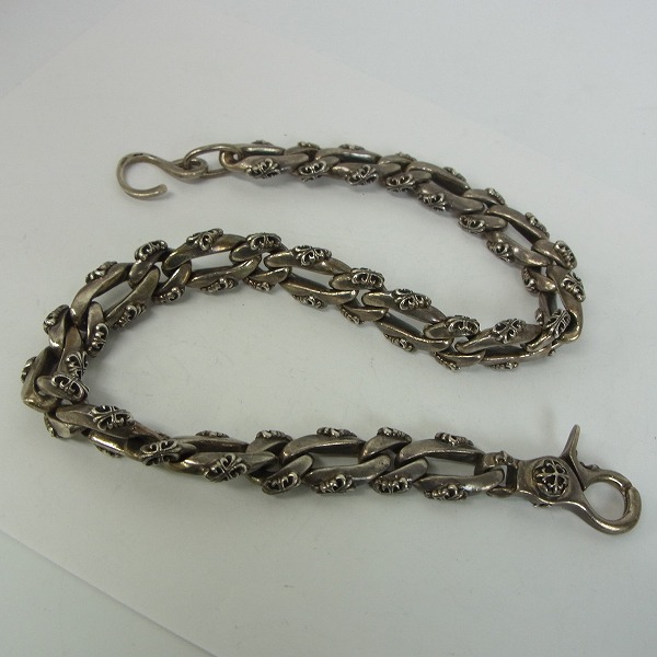 実際に弊社で買取させて頂いたA&G/エーアンドジー ファンシーコンビリンク ウォレットチェーン 1クリップの画像 7枚目