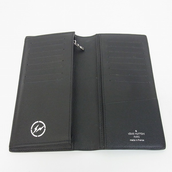 実際に弊社で買取させて頂いたLOUIS VUITTON×FRAGMENT DESIGN/ルイヴィトン×ラグメントデザイン モノグラム ポルトフォイユ・ブラザ 長財布 M62516の画像 3枚目