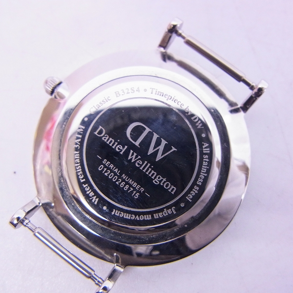 実際に弊社で買取させて頂いた【動作未確認】Daniel Wellington/ダニエルウェリントン レディースウォッチ/腕時計 B32S4の画像 1枚目