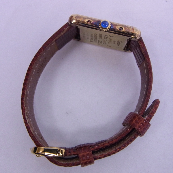 実際に弊社で買取させて頂いたCartier/カルティエ マストタンク ヴェルメイユ MUST TANK VERMEIL/5057001【動作未確認】の画像 1枚目