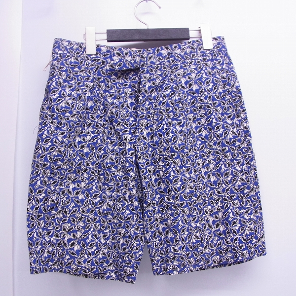 実際に弊社で買取させて頂いたMARNI/マルニ フラワー/花柄/総柄 麻/レーヨン混 ハーフパンツ/ショートパンツ 44