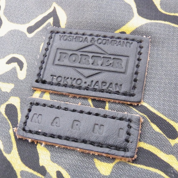 実際に弊社で買取させて頂いた【18AW】MARNI/マルニ×PORTER/ポーター 2WAY KNAPSAC トートバッグ/リュックサックの画像 6枚目