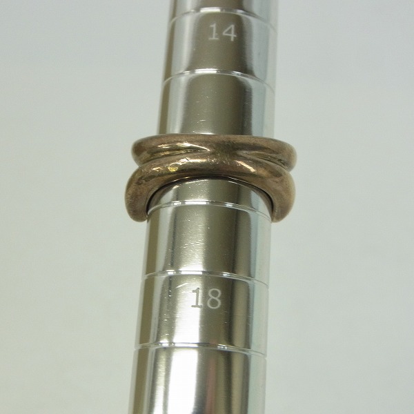 実際に弊社で買取させて頂いたA&G/エーアンドジー ゴシッククロスリング/16号の画像 6枚目