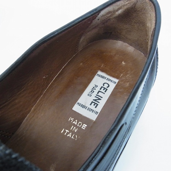 実際に弊社で買取させて頂いたCELINE/セリーヌ タッセルローファー ブラック/40の画像 4枚目