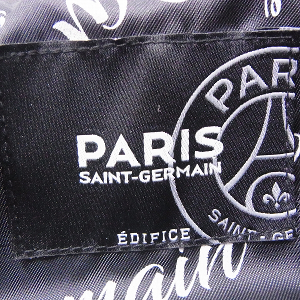 実際に弊社で買取させて頂いたEDIFICE/エディフィス PARIS SAINT-GERMAIN シープスキン ダブルライダース/Sの画像 3枚目