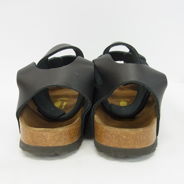 実際に弊社で買取させて頂いたBIRKENSTOCK/ビルケンシュトック ATHEN/アテネ レザーサンダル　ブラック/43の画像 1枚目