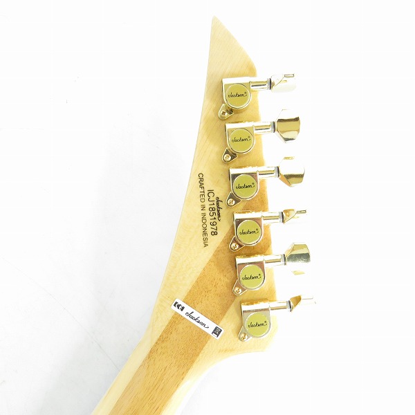 実際に弊社で買取させて頂いた★Jackson/ジャクソン X Series Warrior WRX24 Natural 変形ギターの画像 2枚目