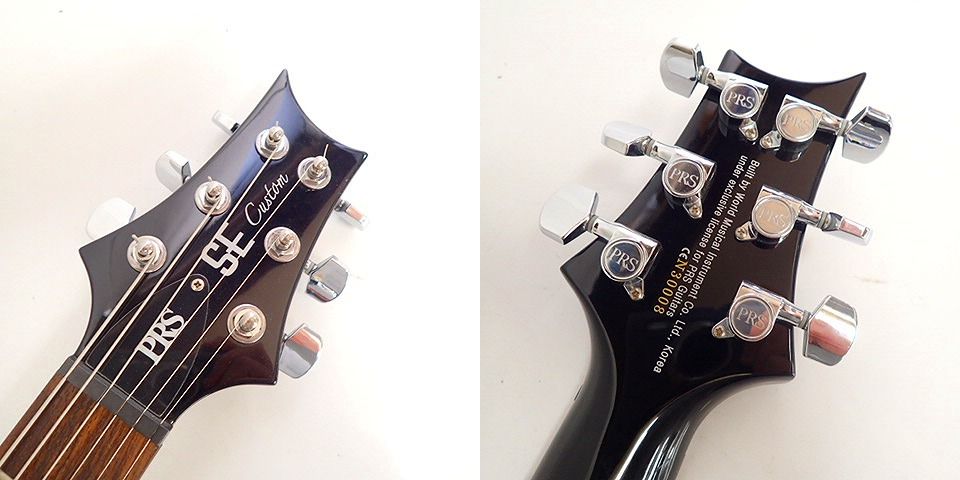 実際に弊社で買取させて頂いた★PRS/ポールリードスミス SE Custom24 エレキギター ソフトケース付の画像 2枚目