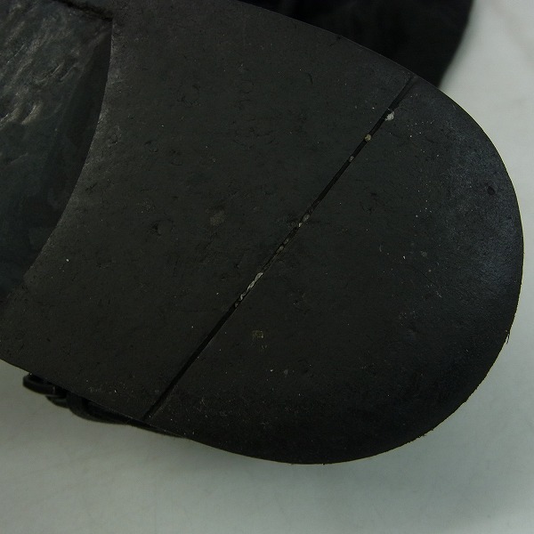 実際に弊社で買取させて頂いたANN DEMEULEMEESTER/アンドゥムルメステール SHOE DOUBLE NAP NERO/ヌバック レザーブーツ/41の画像 6枚目