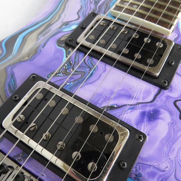 SPEAR GUITAR GLADIUS GREEN SWIRL グラディウス Spear Gladius Green Swirl Electric Guitar - Evolution Music
